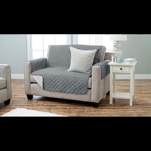 Home Fashion Designs Gray Loveseat Protector